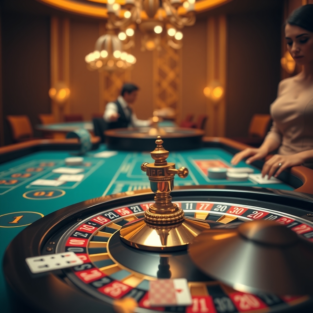 Tavolo live dealer del casinò non AAMS Casina